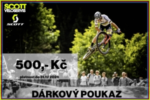 D�RKOV� POUKAZ 500,-K�