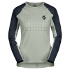 TEE W� TRAIL VERTIC PRO L/SL spray grey/ dark blue