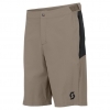 SHORTS M� VERTIC LT w/pad toast beige/black