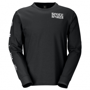 TEE GRAPHIC L/SL black